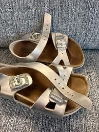 Sandali bambina argento taglia 25 grunland