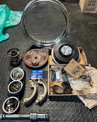 Ruota freno a tamburo Harley Davidson Shovelhead