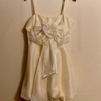 Vestito da sera o da sposa colore panna