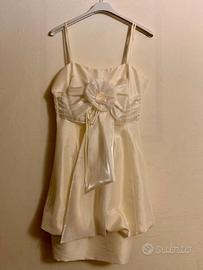 Vestito da sera o da sposa colore panna