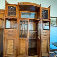 VETRINA IN LEGNO DI ROVERE