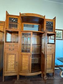 VETRINA IN LEGNO DI ROVERE