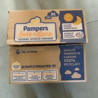 Pannolini pampers sole e luna 82pezzi nuovi