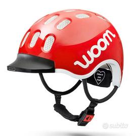 Woom casco bambino taglia S – rosso – nuovo e sigi