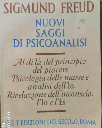 S.FREUD -NUOVI SAGGI DI PSICOANALISI 1946 -O.E.T.