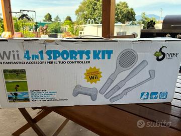 Nintendo Wii - Accessori per console 4 in 1 Sports
