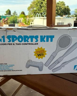 Nintendo Wii - Accessori per console 4 in 1 Sports