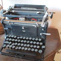 Macchina da scrivere vintage Continental anni 30
