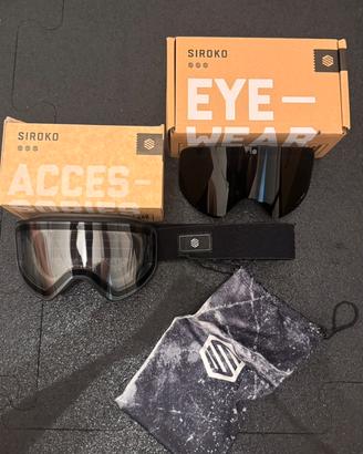 MASCHERA SCI SIROKO GX ULTIMATE CLIFF LENTE ZEISS