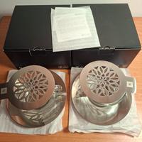 set 2 tazze cappuccino View +stencil, nuove