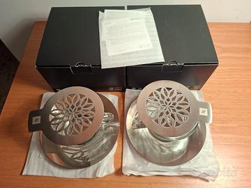 set 2 tazze cappuccino View +stencil, nuove