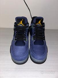 Nike Air Jordan 4 Lakers Taglia 45 Mai Indossate