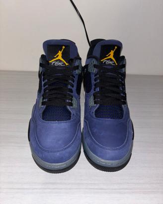 Nike Air Jordan 4 Lakers Taglia 45 Mai Indossate