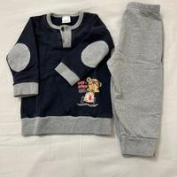 Pigiama felpato bimbo 9 m