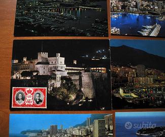 Cartoline vintage del Principato di Monaco