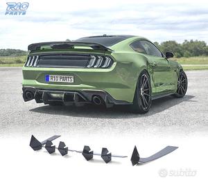 DIFUSORE FORD MUSTANG 15-17 NERO LUCIDO
