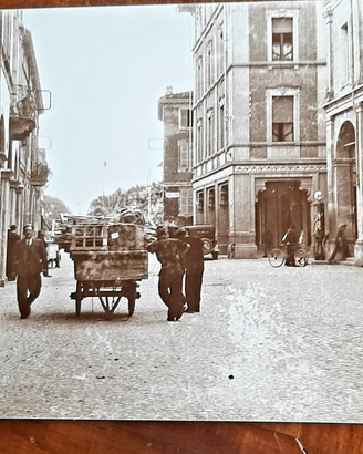 Vera fotografia animata , via roma busseto