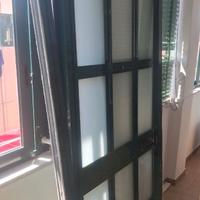 Porta in alluminio per esterno