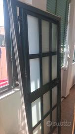 Porta in alluminio per esterno