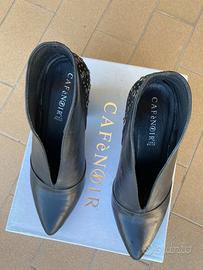 Scarpe nere da donna in pelle