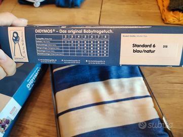 Fascia Porta Bebè Didymos Taglia 6 