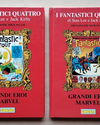 Fantastici 4. I Grandi eroi marvel. Comic art