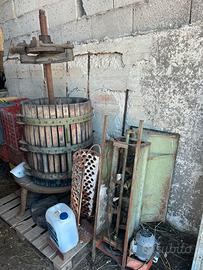 Torchi e diraspatrice