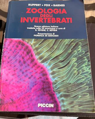 Zoologia degli invertebrati.