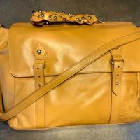 Patrizia Pepe - Borsa a tracolla in pelle cammello