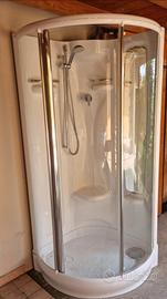 Cabina doccia angolare 90x90