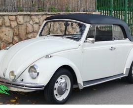 Maggiolino cabrio del 1970 cruscotto in metallo