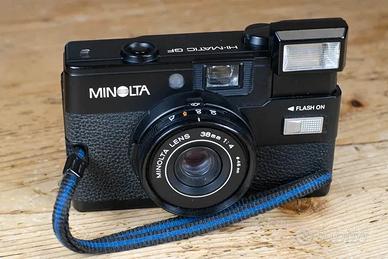 MacchinFotografMinoltaHiMaticGf38mmPrimiAnni80