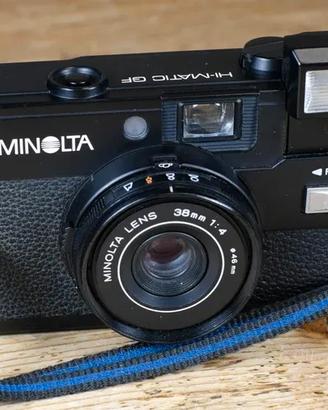 MacchinFotografMinoltaHiMaticGf38mmPrimiAnni80