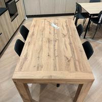 Tavolo MOBILI FIVER  laminato rovere rustico