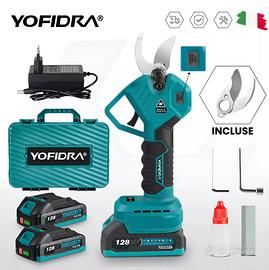 FORBICE A BATTERIA DA POTATURA VALIGIA CESOIA 18 V