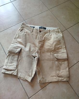 Pantaloncini cargo Hollister uomo 