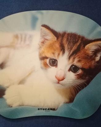 mouse pad - tappetino mouse TUCANO con gattino