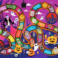 Halloween maxi gioco dell' oca 3x2 metri