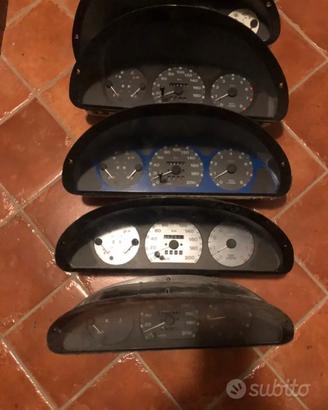 Quadri contachilometri per fiat punto mk 1