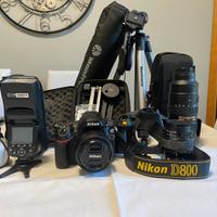 Nikon d800 ed accessori