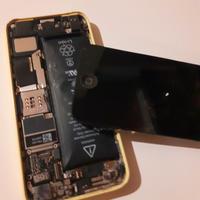 Iphone 5C giallo guasto