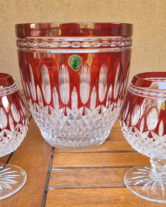 bicchieri brandy e secchiello ghiaccio