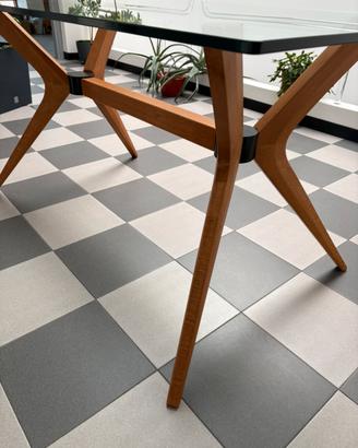 Tavolo cristallo CALLIGARIS 140x80