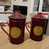 Set 2 tazze con filtro e coperchio Maison du Monde