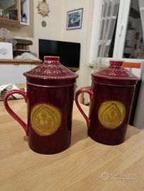 Set 2 tazze con filtro e coperchio Maison du Monde