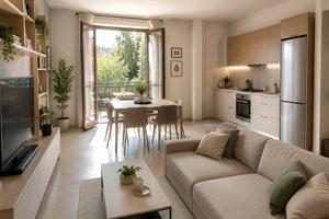 Ampio bilocale con balcone a Vimercate - 650 euro