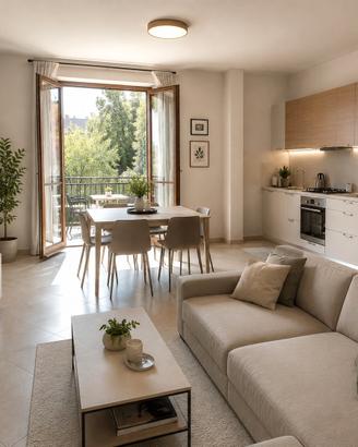 Ampio bilocale con balcone a Vimercate - 650 euro
