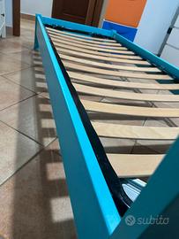 Lettino cameretta più rete completo di materasso