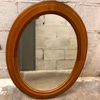 Soecchio da muro cornice in legnio