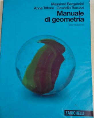 libro scuola manuale di geometria Bergamini